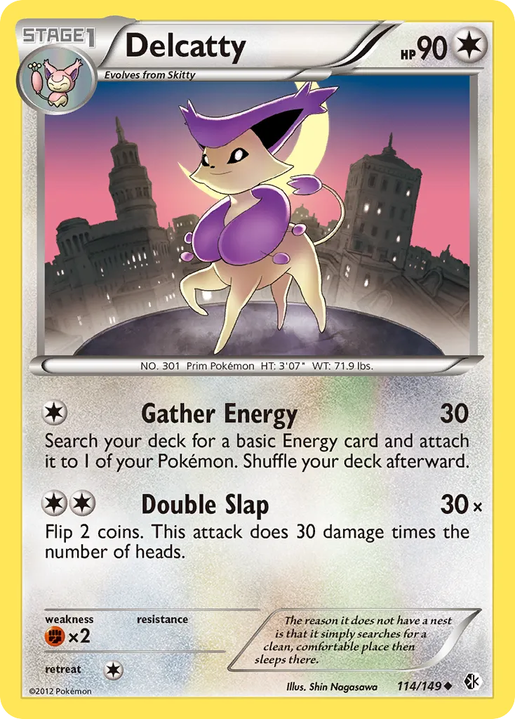 Delcatty #114, Boundaries Crossed Reverse Foil