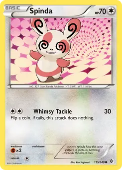 Spinda #115, Reverse Foil