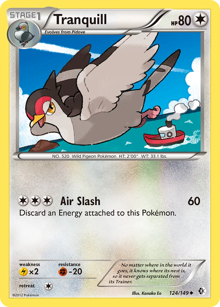 Tranquill #124, Boundaries Crossed Reverse Foil