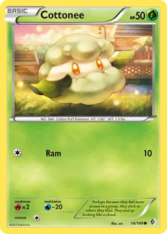 Cottonee #14, Reverse Foil