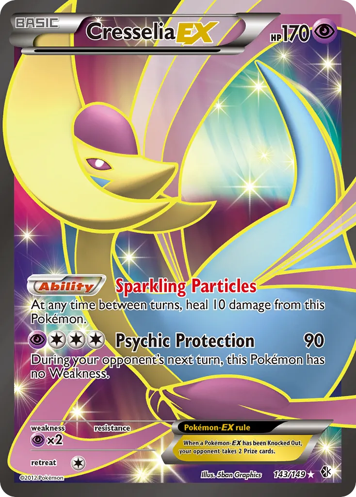 Cresselia-EX #143, Boundaries Crossed