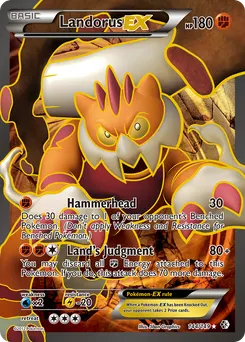 Landorus-EX #144, Holo