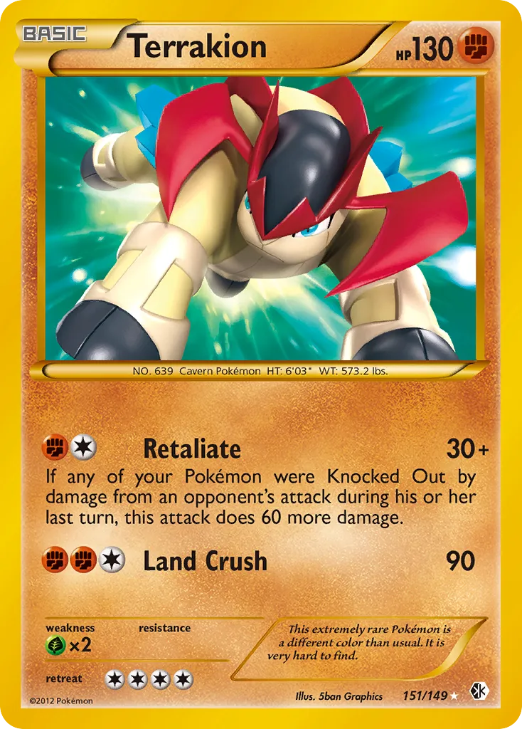 Terrakion #151, Boundaries Crossed