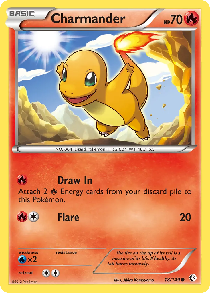Charmander #18, Boundaries Crossed Reverse Foil