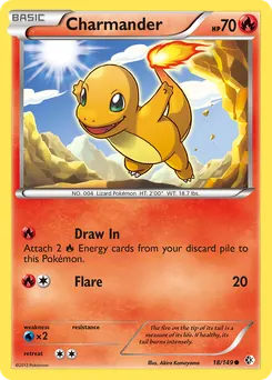Charmander #18, Reverse Foil