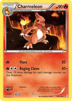 Charmeleon #19, Reverse Foil
