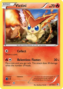 Victini #23, Reverse Foil