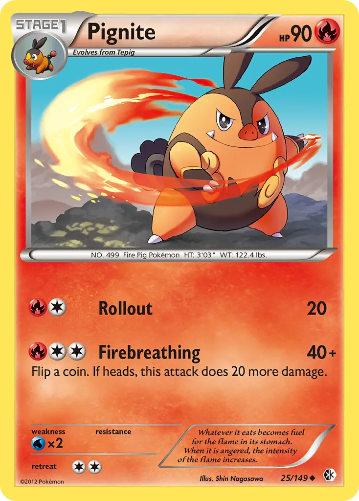 Pignite #25, Boundaries Crossed Reverse Foil