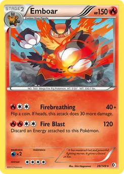 Emboar #26, Cosmos