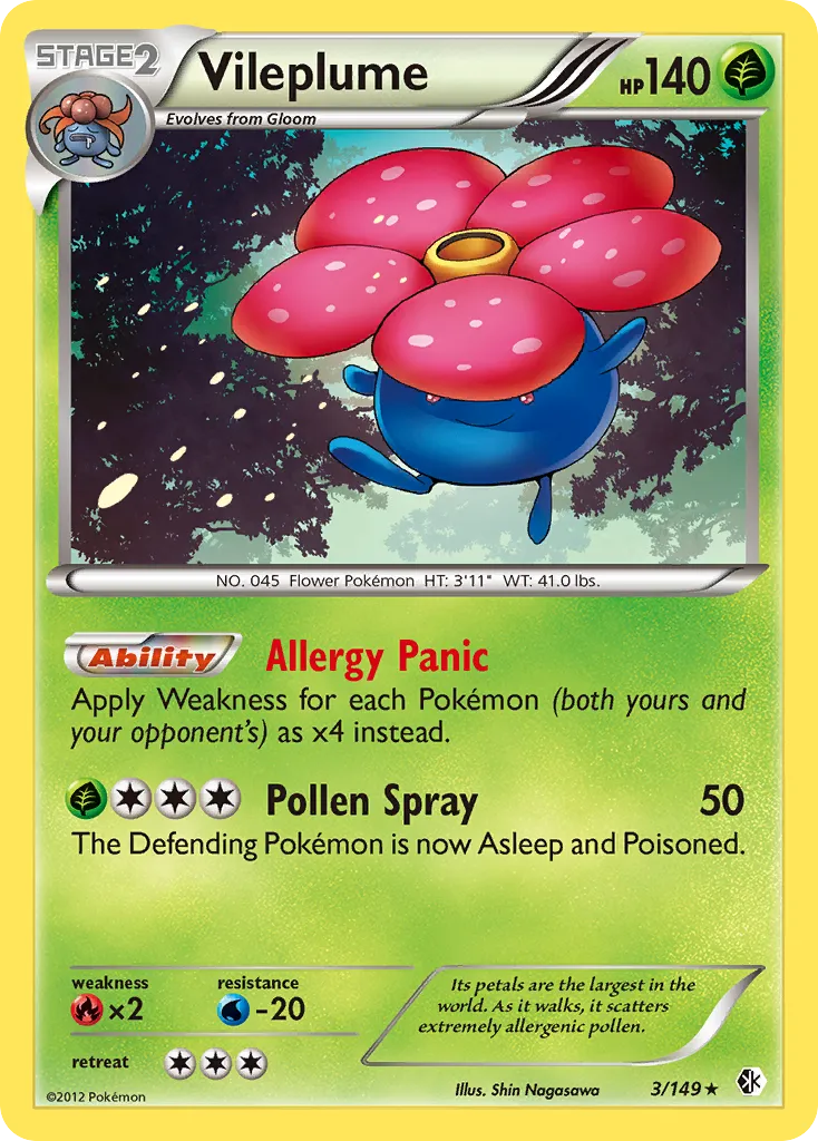 Vileplume #3, Boundaries Crossed