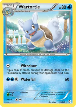 Wartortle #30, Reverse Foil