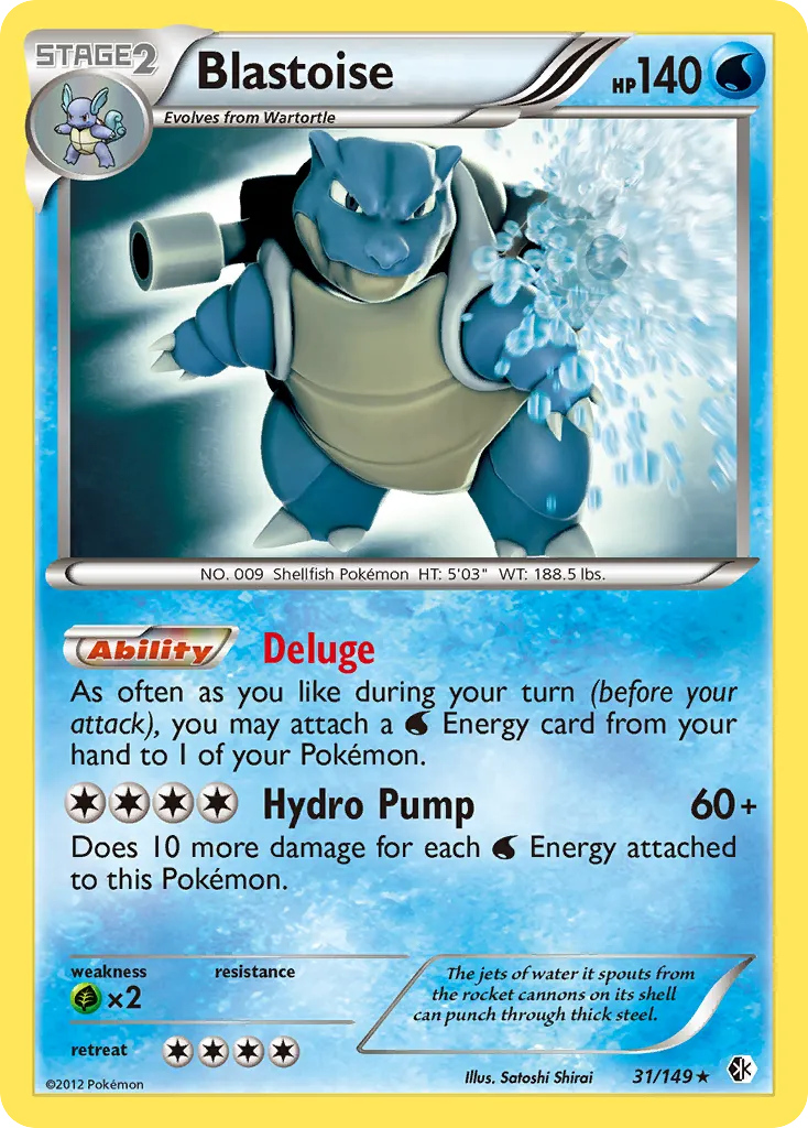 Blastoise #31, Boundaries Crossed