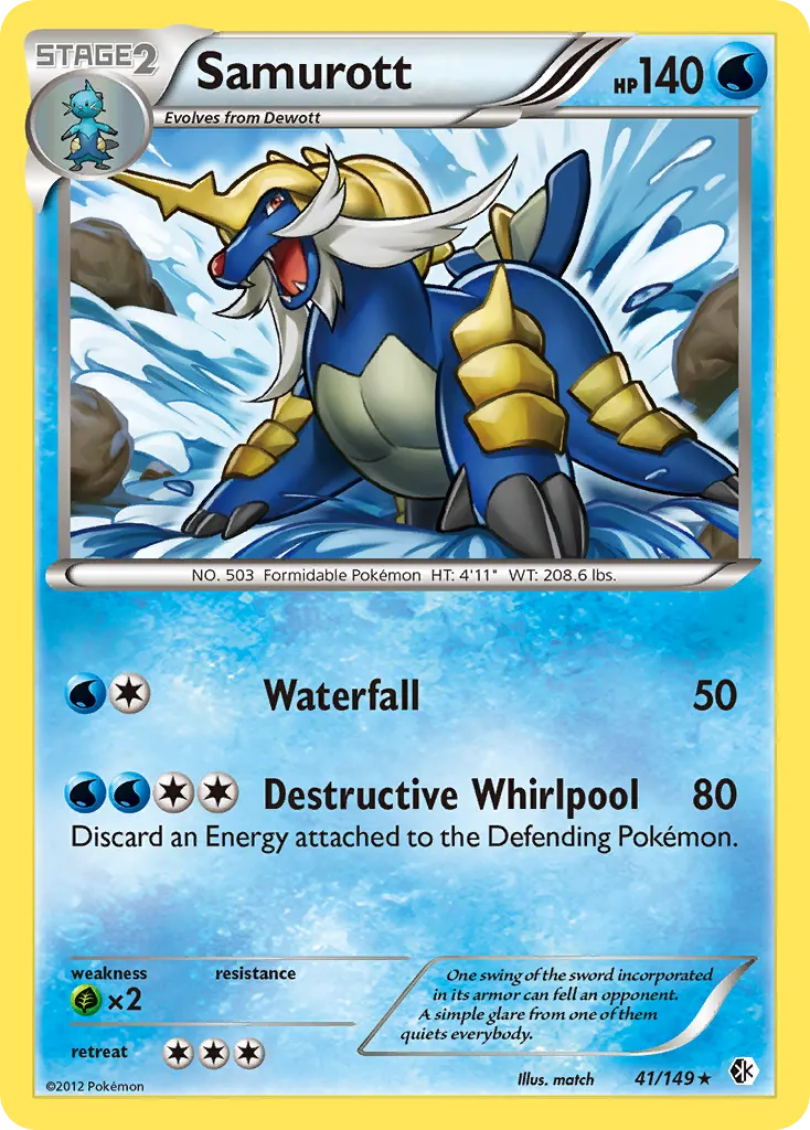 Samurott #41, Boundaries Crossed