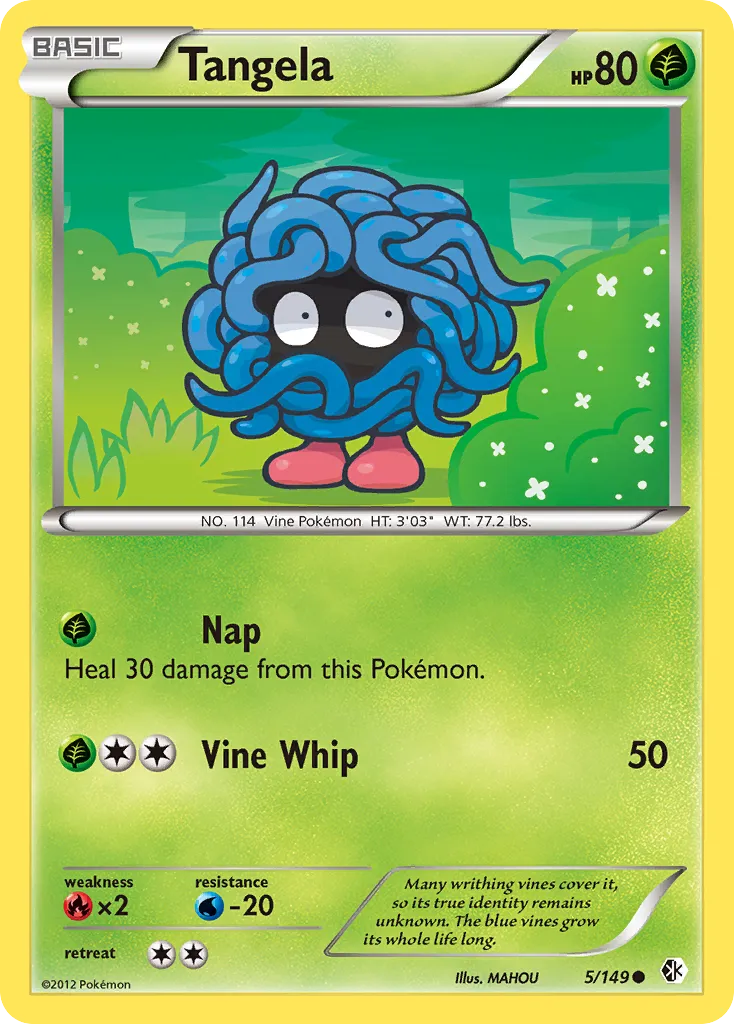Tangela #5, Boundaries Crossed Reverse Foil