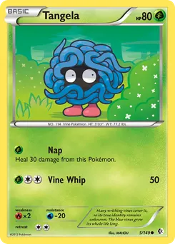 Tangela #5, Reverse Foil