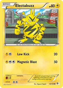 Electabuzz #53, Reverse Foil