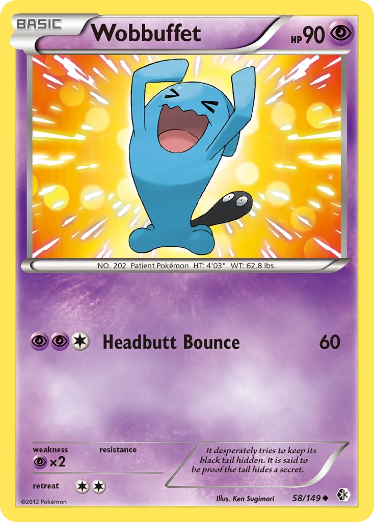 Wobbuffet #58, Boundaries Crossed Reverse Foil