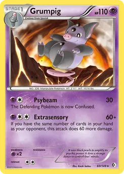 Grumpig #60, Reverse Foil