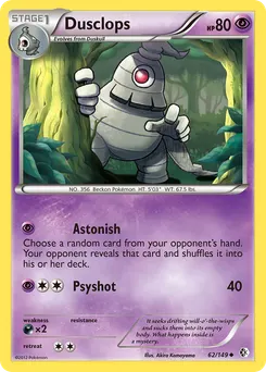 Dusclops #62, Reverse Foil