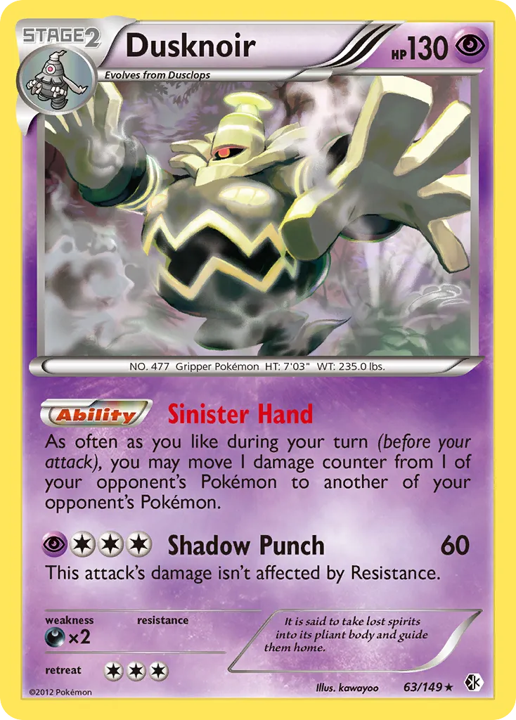 Dusknoir #63, Boundaries Crossed
