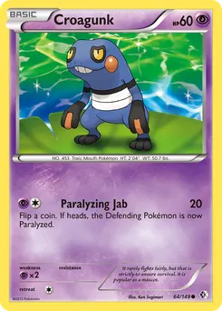 Croagunk #64, Reverse Foil