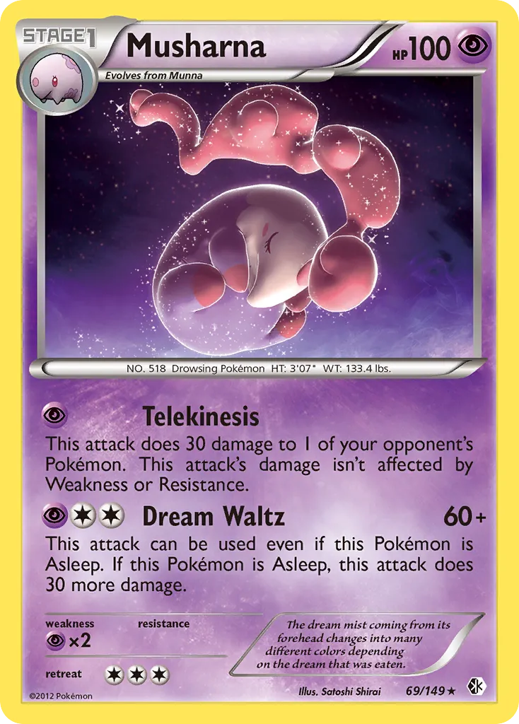 Musharna #69, Boundaries Crossed Reverse Foil