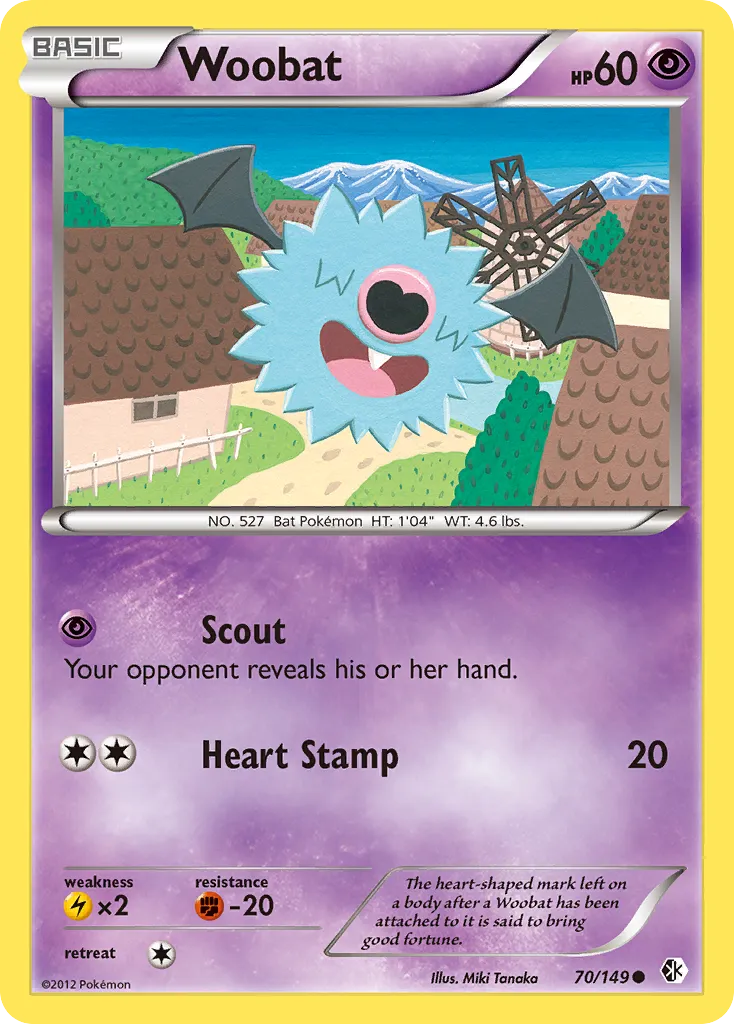 Woobat #70, Boundaries Crossed Reverse Foil