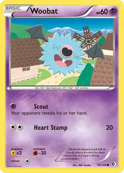 Woobat #70, Reverse Foil