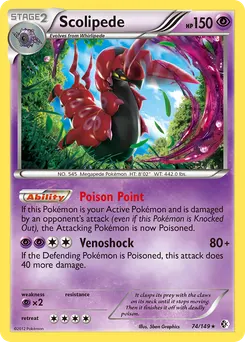 Scolipede #74, Reverse Foil