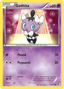 Gothita #75, Reverse Foil