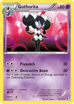 Gothorita #76, Reverse Foil