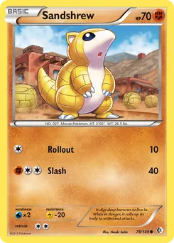 Sandshrew #78, Reverse Foil