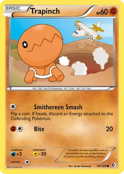 Trapinch #83, Reverse Foil