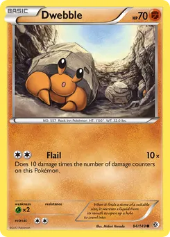 Dwebble #84, Reverse Foil
