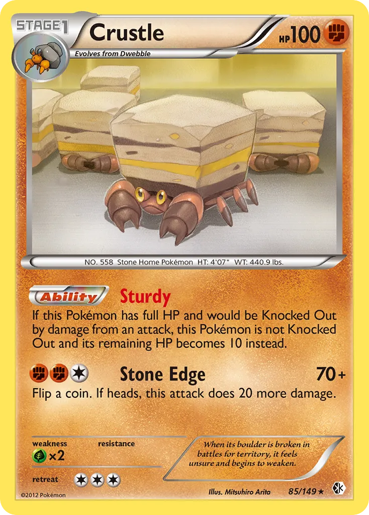 Crustle #85, Boundaries Crossed Reverse Foil