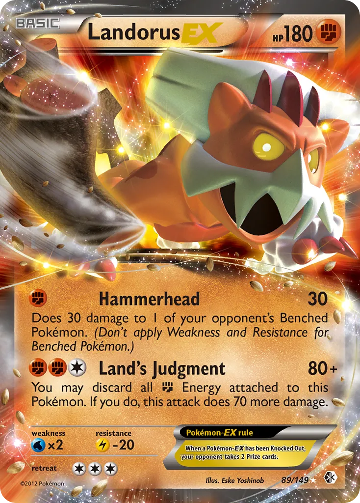 Landorus-EX #89, Boundaries Crossed