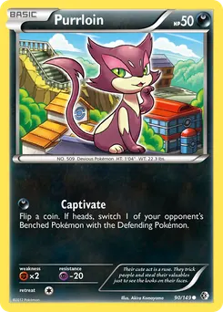 Purrloin #90, Reverse Foil