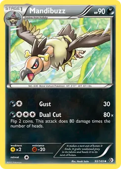 Mandibuzz #93, Reverse Foil