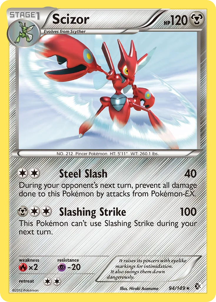 Scizor #94, Boundaries Crossed
