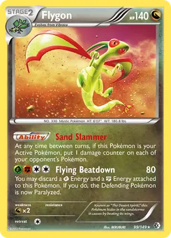Flygon #99, Reverse Foil
