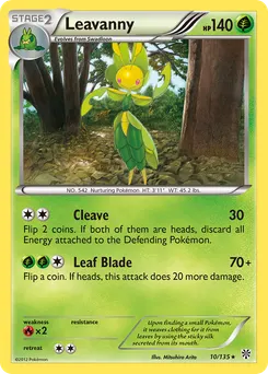 Leavanny #10, Reverse Foil