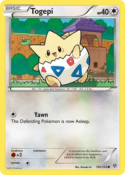 Togepi #102, Plasma Storm