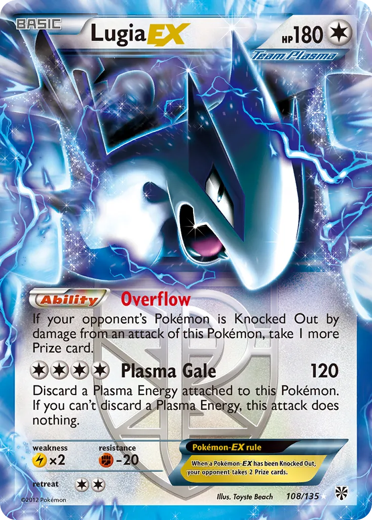 Lugia-EX #108, Plasma Storm
