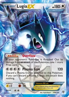 Lugia-EX #108, Standard