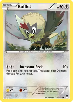 Rufflet #115, Plasma Storm