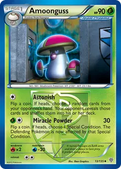 Amoonguss #13, Reverse Foil