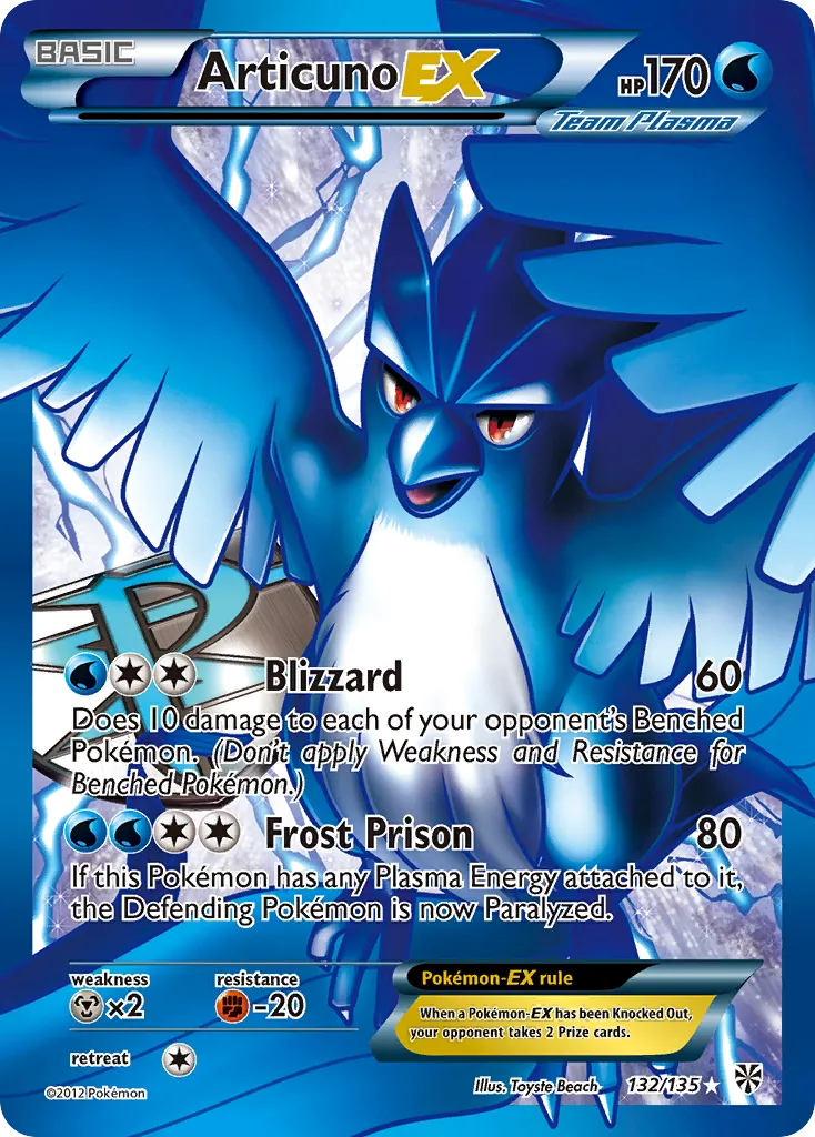 Articuno-EX #132, Plasma Storm