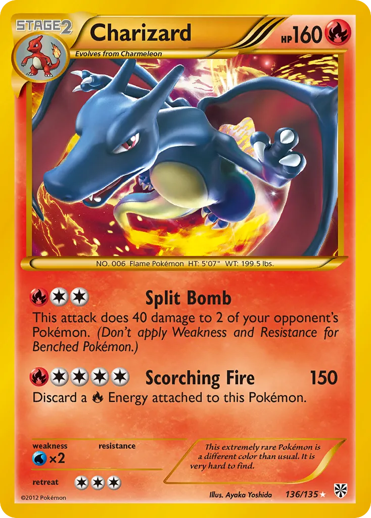 Charizard #136, Plasma Storm