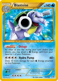 Blastoise #137, Standard