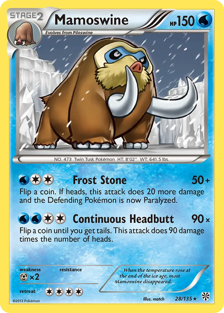 Mamoswine #28, Plasma Storm